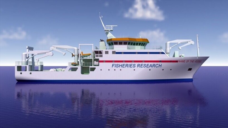 Building fisheries research vessel