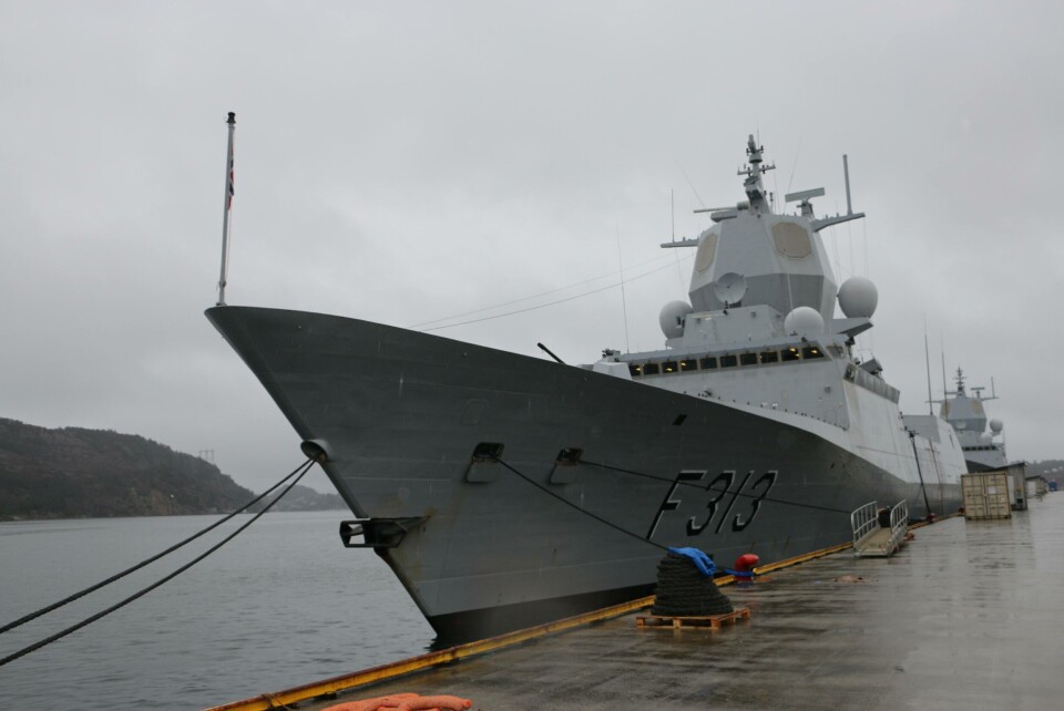 KNM 'Helge Ingstad' Illustrasjonsfoto: Andrea Bærland