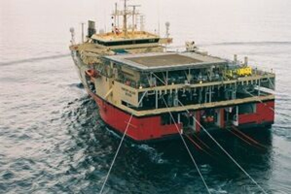"Ramform Valiant" ble levert i 1998 og var den første av 20-streamer "V-class".