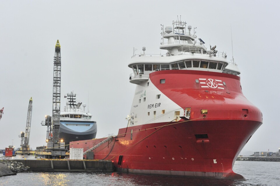 Rem Eir ved kai på Mongstad. Foto: Vidar Hardeland/Equinor