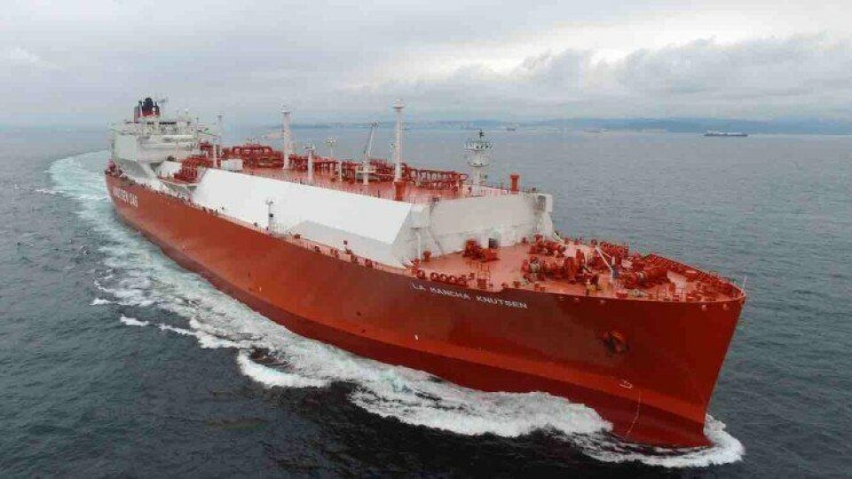 LNG-tankeren «La Mancha Knutsen» ble bygget i 2015