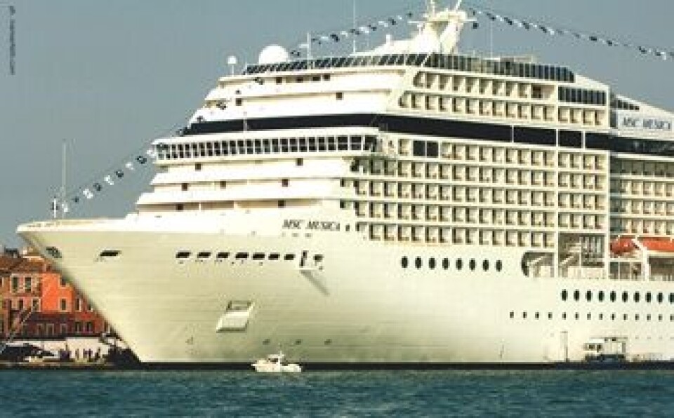 "MSC Musica" i Venezia.