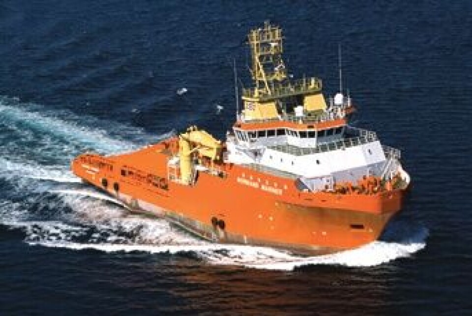 En rekke norske verft benytter Vibratecs isolatorer og belger i sine nybygg. Bildet viser Norman Mariner som har eksosrør-oppheng fra Vibratec.