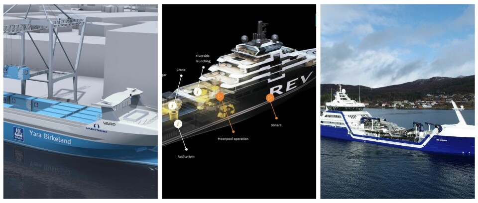 Her er de tre fartøyene juryen har nominert til Skipsrevyens Ship of The Year 2020.