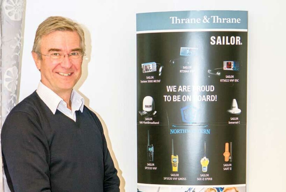 Adm.dir. i Imtech Marine Norway, Stig Nesle.