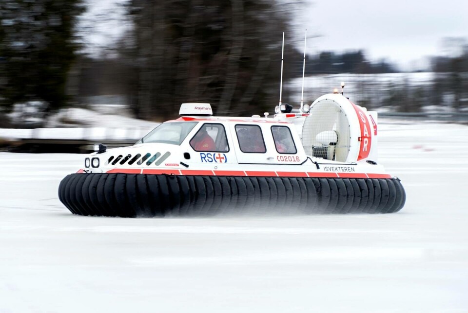 RS «Isvekteren» har en toppfart på 34 knop. Foto: Redningsselskapet/Robert S. Eik