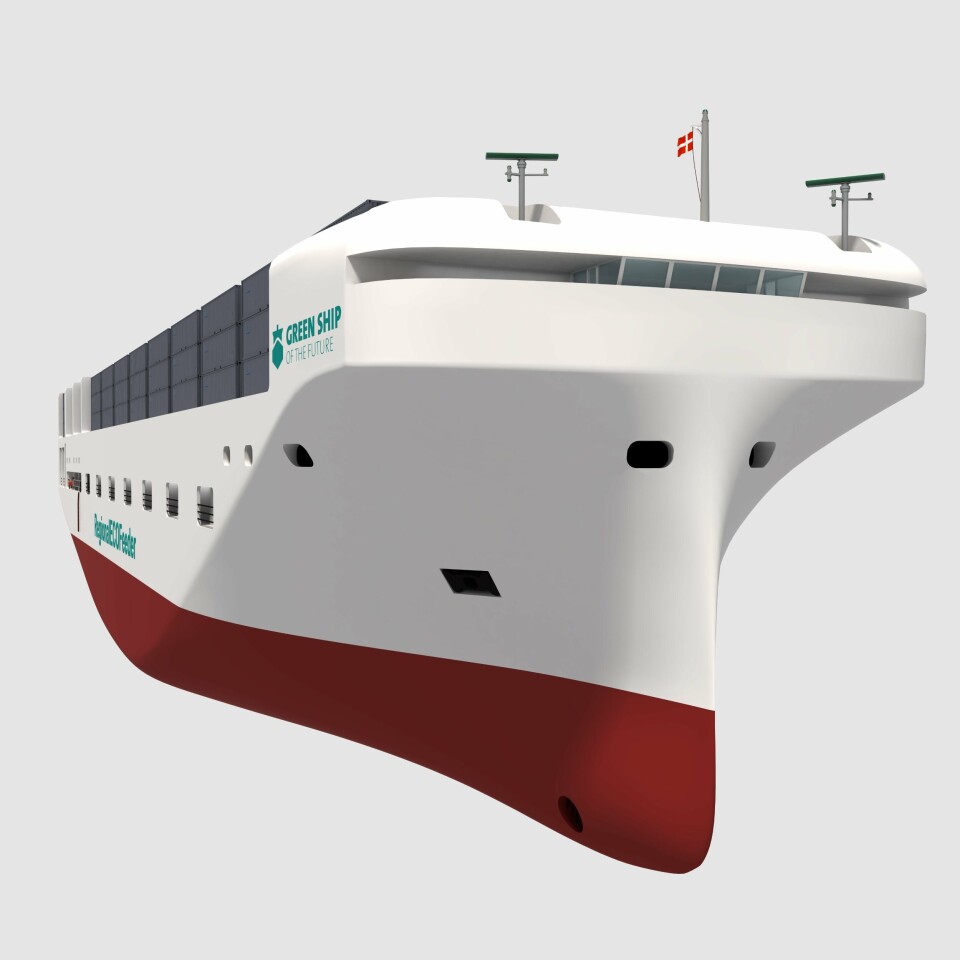 Illustrasjon: Green Ship of the Future