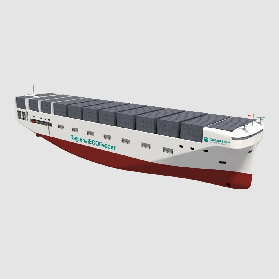 Illustrasjon: Green Ship of the Future