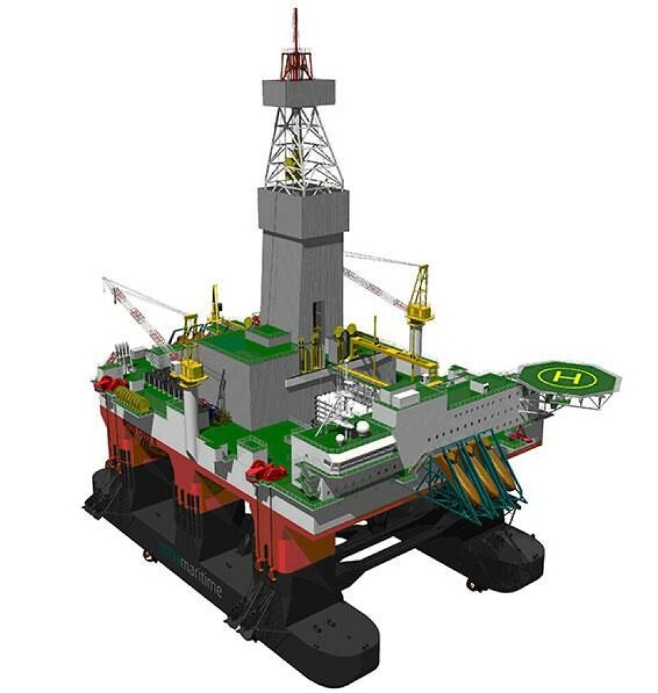 West Mira. Foto: Seadrill