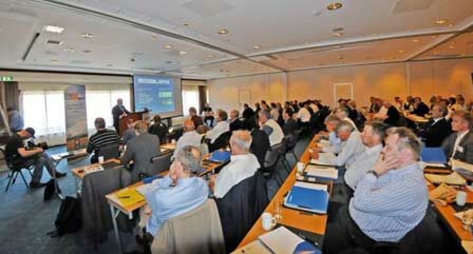 Leder for Maritimt Forum Nord Tor Husjord kunne i Bodø i juni innlede til interessant seminar om nordlige sjøruter og til feiring av forumets 10-årsjubileum.