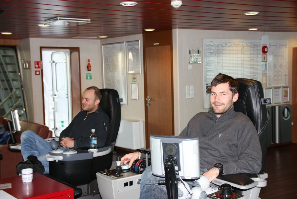 Reiseglad førstestyrmann