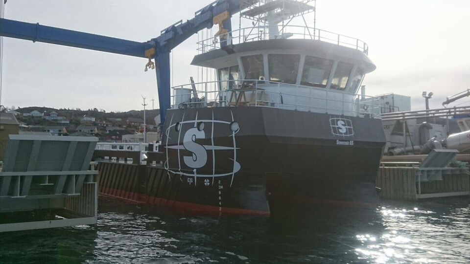 SAS LEO er sjøsatt og klar for siste finpuss. Foto: Servicebåt As.