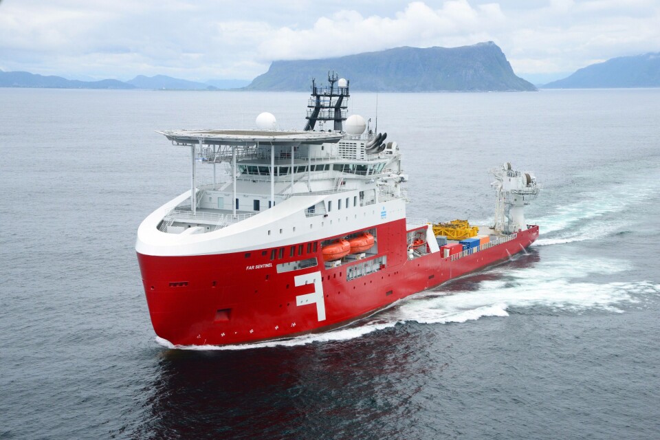 'Far Sentinel' er blant de nye skipene i NIS i juli i år. Foto VARD/Harald Valderhaug