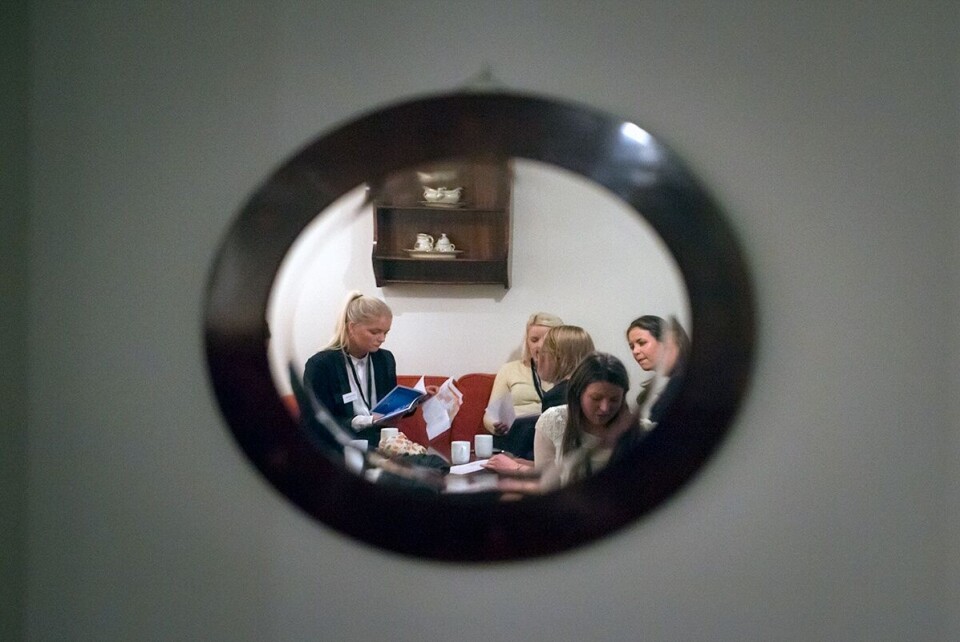 Arrangementet Kvinnner i Kuling arrengeres for fjerde år på rad. I ettermiddag er det på Scandic Ørnen Hotel i Bergen det skjer. (Foto: Cecilie Bannow)