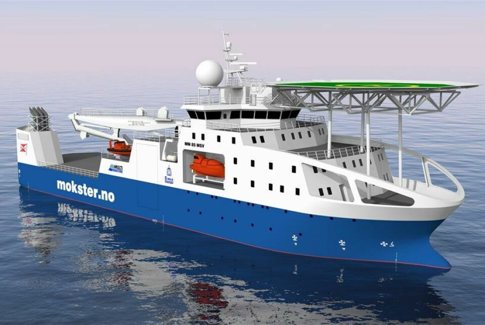 Simon Møkster Shipping A/S orders Subsea vessel at Simek