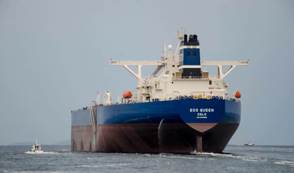 Tankskipet 'Eco Queen' er et av de siste som har blitt flagget inn til NIS. Foto: Awilco AS