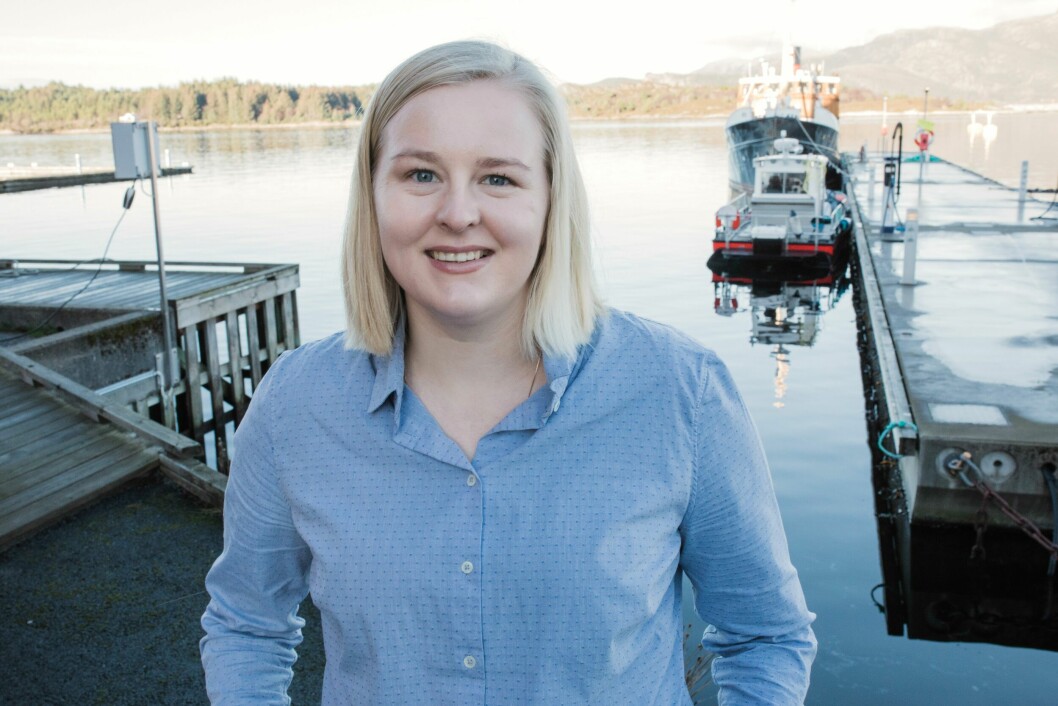 Maria Hunvik er kommunikasjonsrådgiver ved Hub for Ocean. Foto: Hub for Ocean