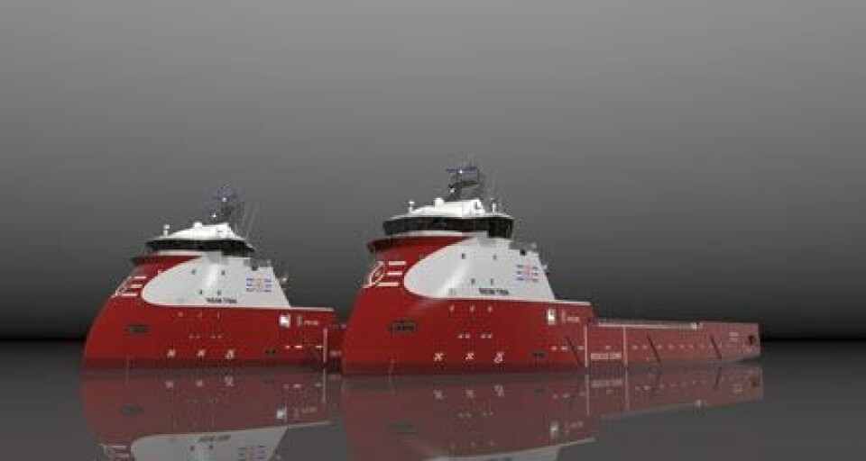 Remøy Shipping byggjer to ULSTEIN PX105 ved Ulstein Verft.