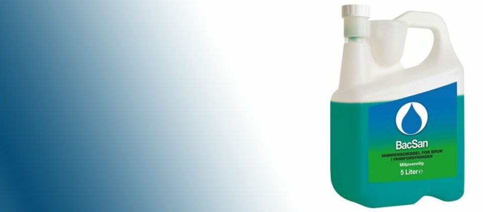 Rent vann i “tankene”