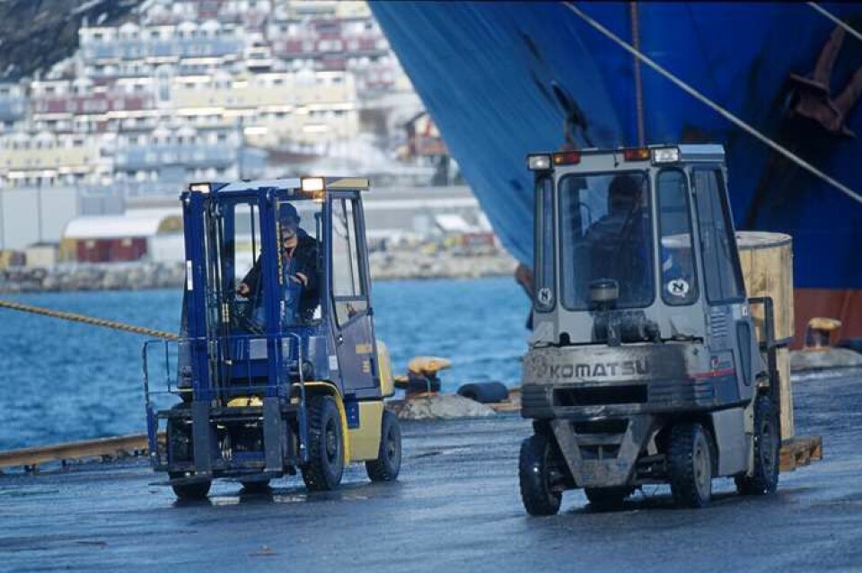Fra Bodø Havn. Foto: Rederiforbundet