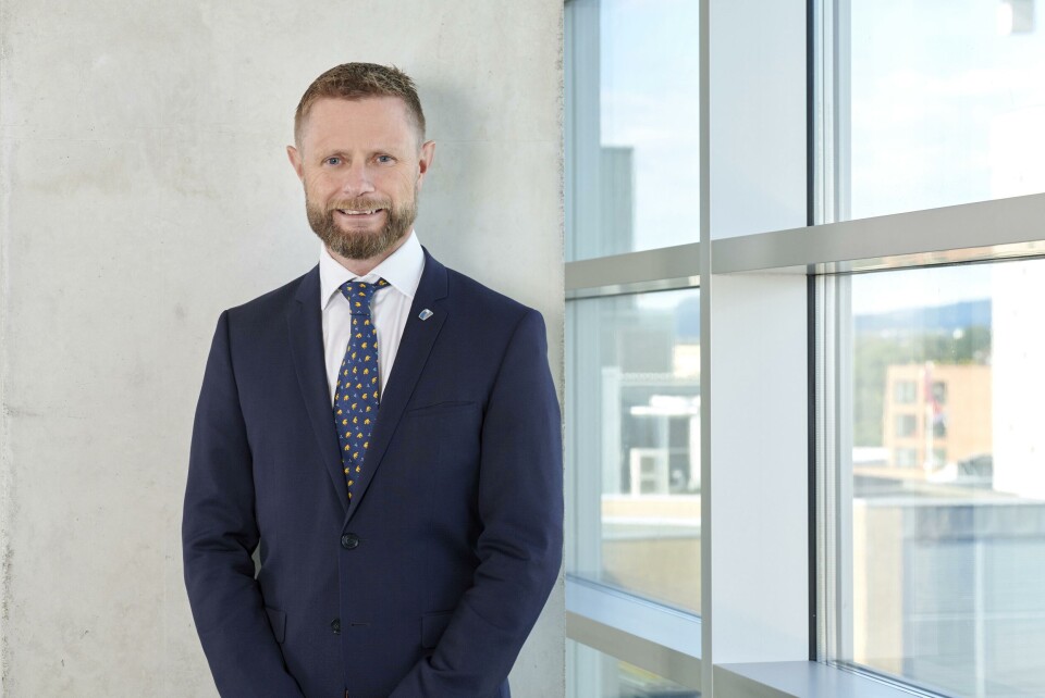 Helse og omsorgminister Bent Høie la frem de nye reglene på en pressekonferanse mandag. Foto: Borgos Foto AS