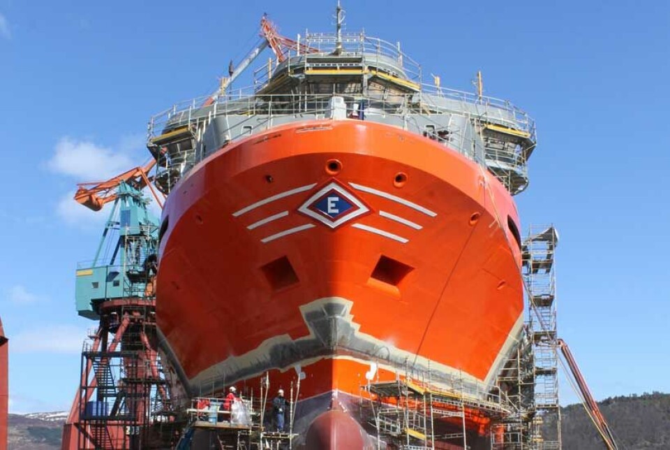 Sjøsetting av LNG-skipet Viking Princess