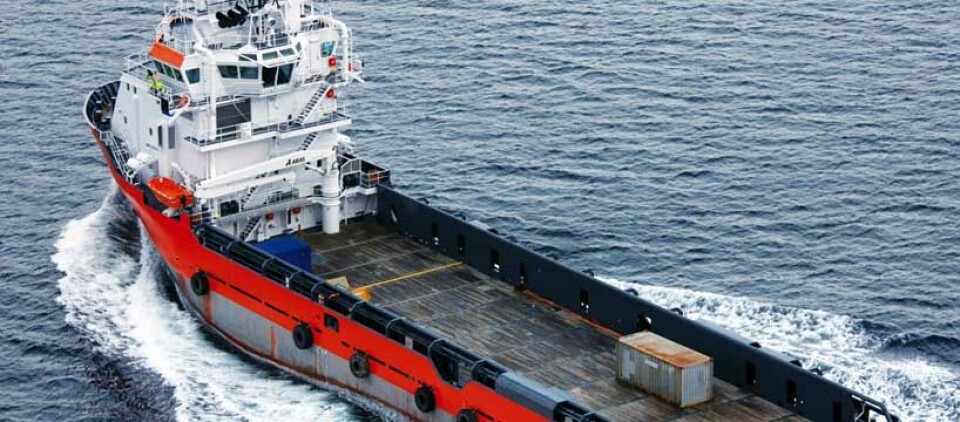 “E.R. Stavanger”, presented in Skipsrevyen 5/2008, delivered from Aker Yards, Aukra in September. Photo: Harald Valderhaug