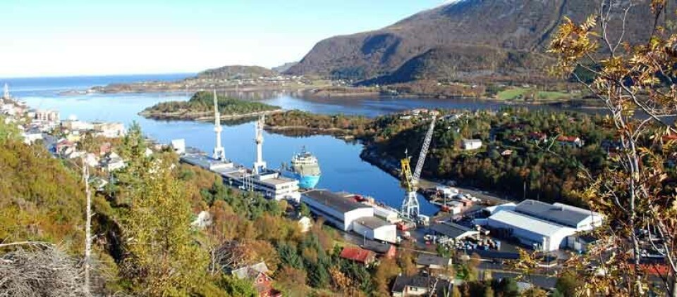STX Europe's yard in Brattvaag, Norway