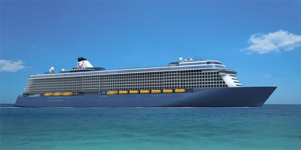 STX Finland and TUI Cruises sign a contract for cruise ship