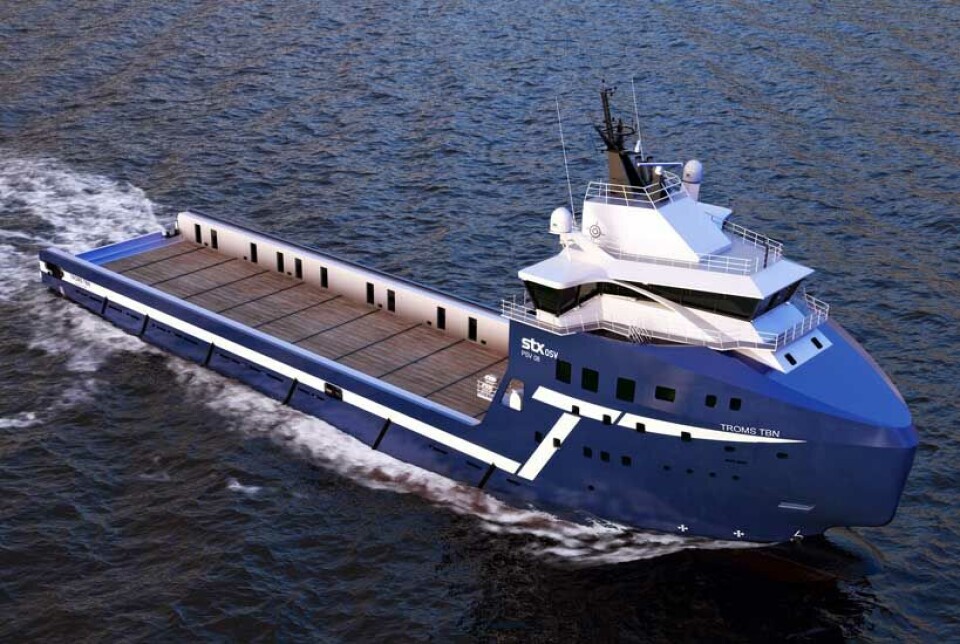 STX OSV PSV 08 for Troms Offshore Supply