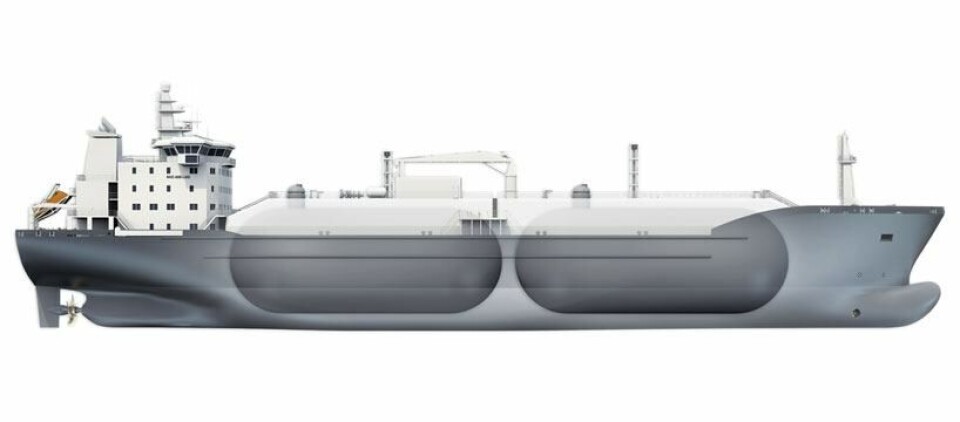 The NVC-608 LNG design.