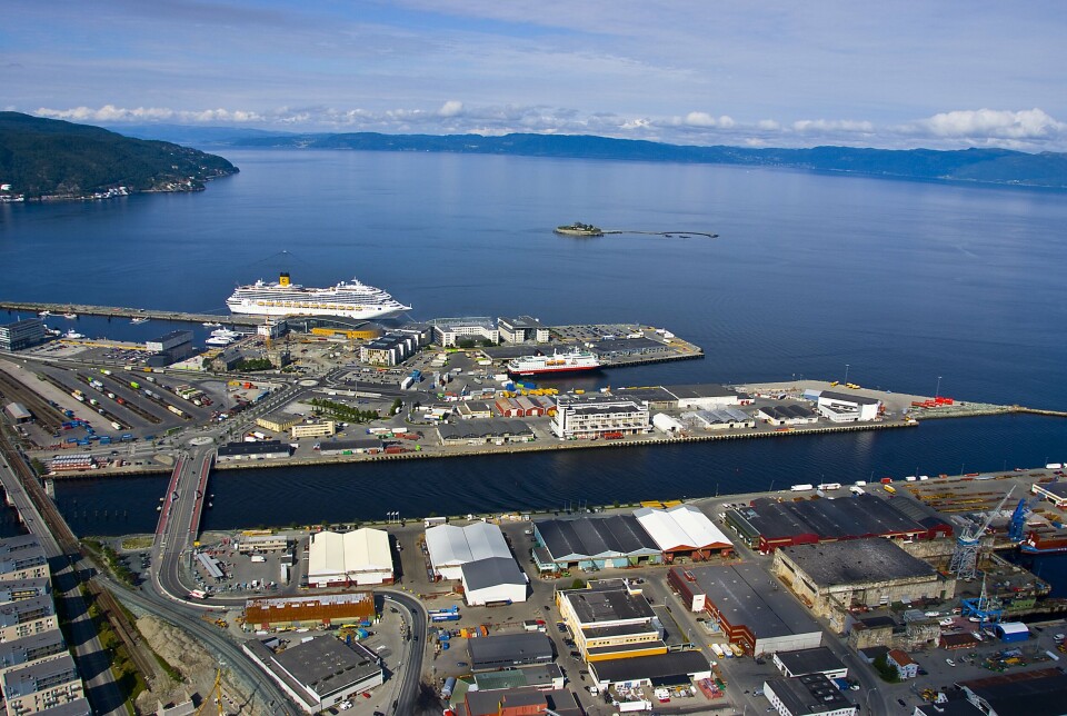 SINTEF og Trondheim Havn IKS inngår strategisk samarbeidsavtale. Foto: Trondheim Havn IKS