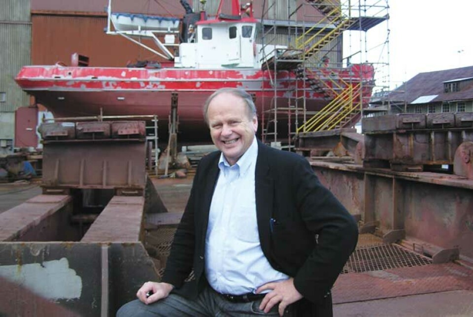 Skipsfart har Magnus Stangeland i blodet, og prosjekter har det aldri manglet på.