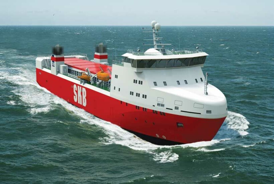 SKB sitt nybygg blir marginalt større enn forgjengeren, og skal utrustes med 12 lagringsbeholdere i motsetning til M/S “Sigyn” sine ti.