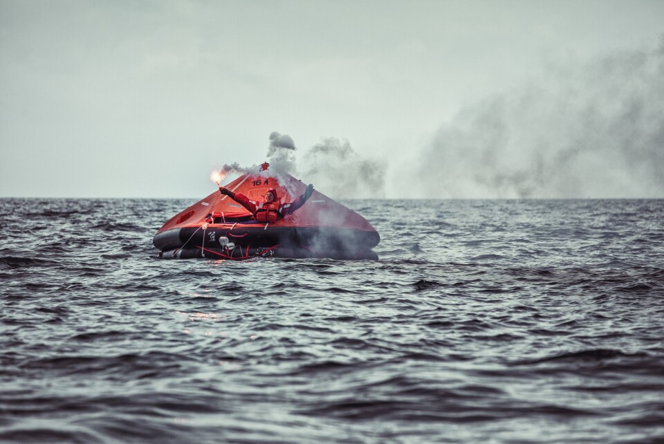 Survitec MK4 redningsskøyte. Foto: Survitec