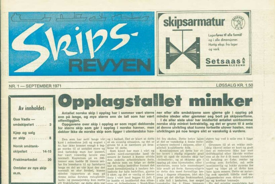 Skipsrevyen fyller 40 år