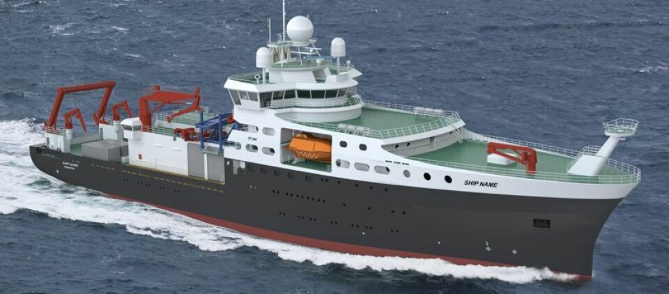 Illustrasjon av ST-344 kontrahert i Spania for levering i 2013