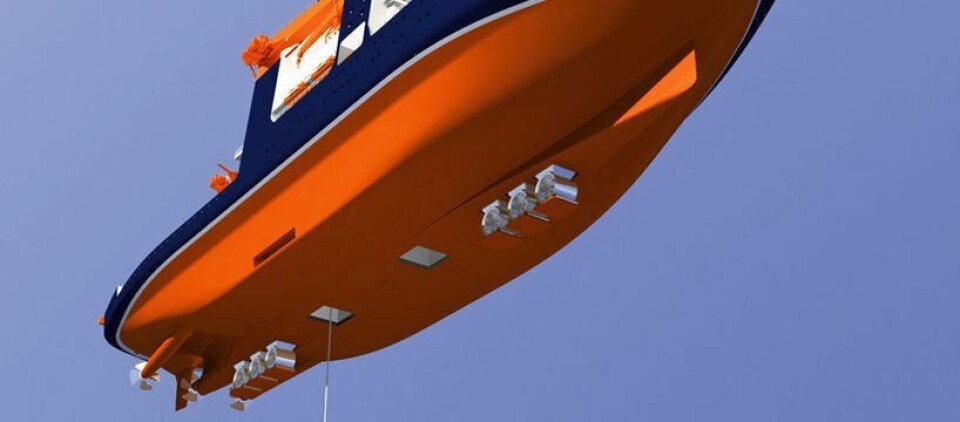 The new European research icebreaker “Aurora Borealis”. // Wärtsilä