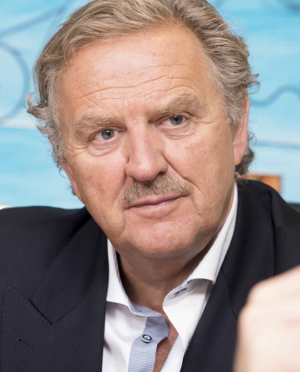 Sigurd Teige bygger nytt. Foto: Westing AS