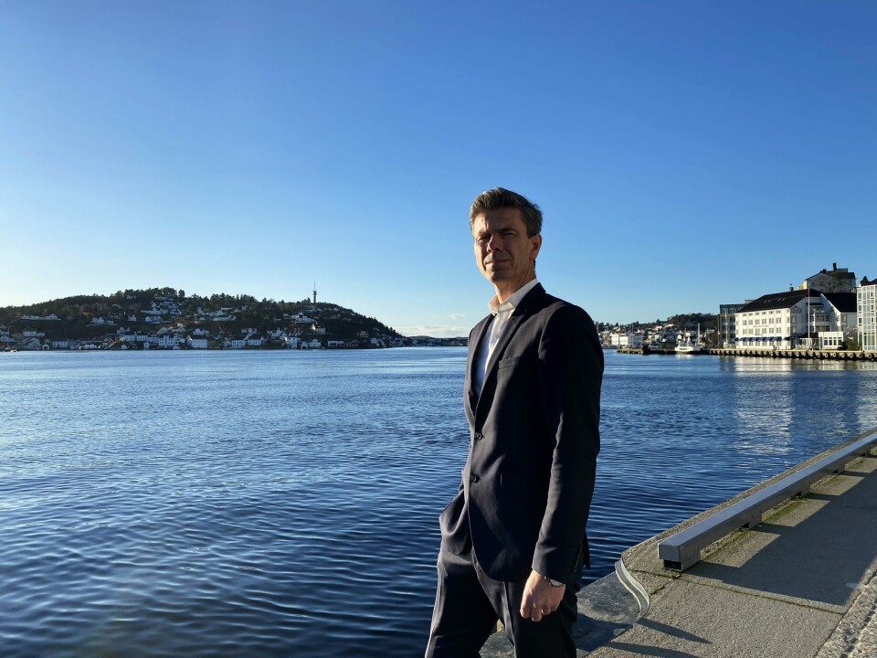 - Telenor Maritimes visjon om en grønnere fremtid for den maritime næringen har tatt et fremskritt med oppkjøpet av KNL Networks, sier administrerende direktør i Telenor Maritime, Lars Erik Lunøe. Foto: Telenor Maritime