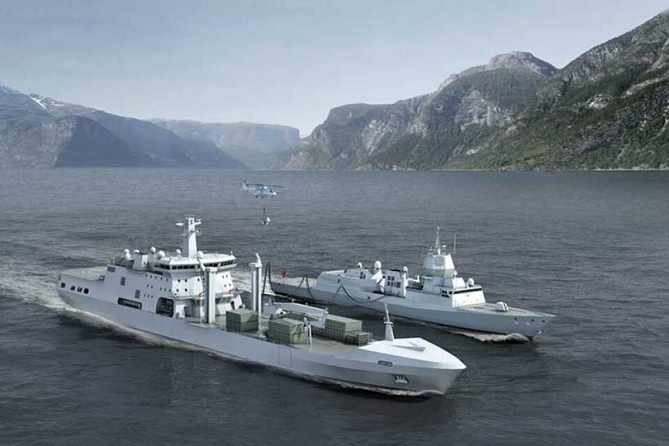 The new support vessel 'KNM Maud' is scheduled for delivery in September 2016.