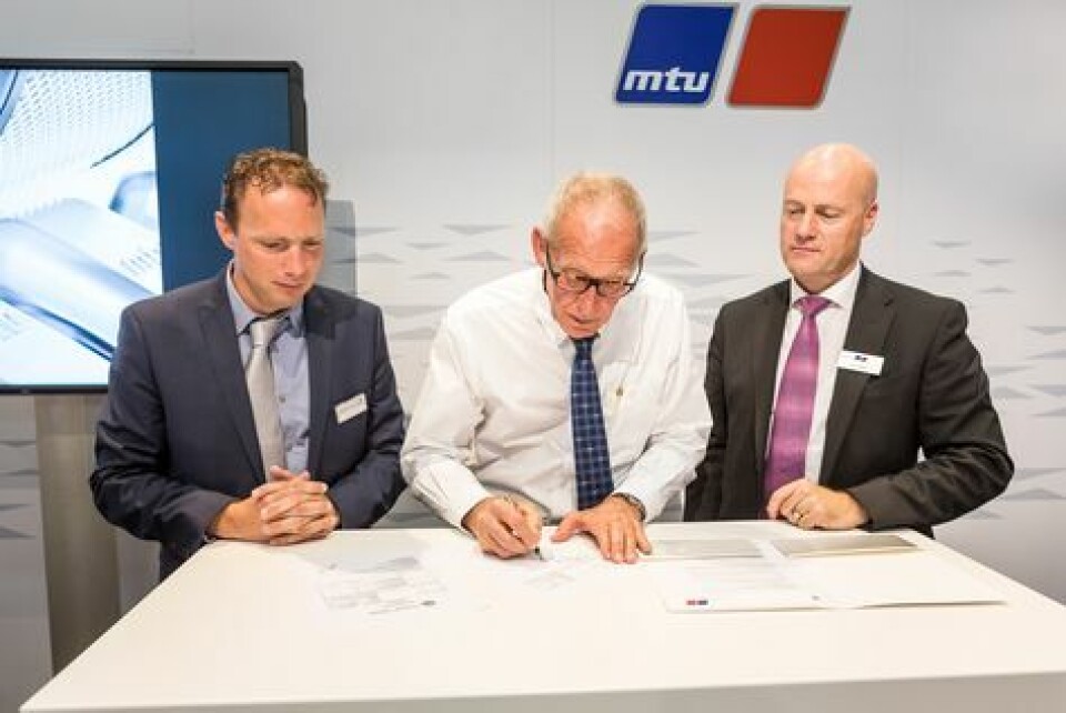 SMM 2016: Doeksen kjører MTU på to nye ferger