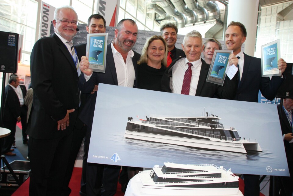 Vision of the Fjords ble kåret til Ship of the Year 2016. Foto: Vibeke Blich