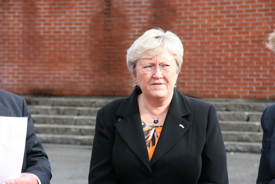 Statsråd Elisabeth Aspaker. Foto: Asle Strønen