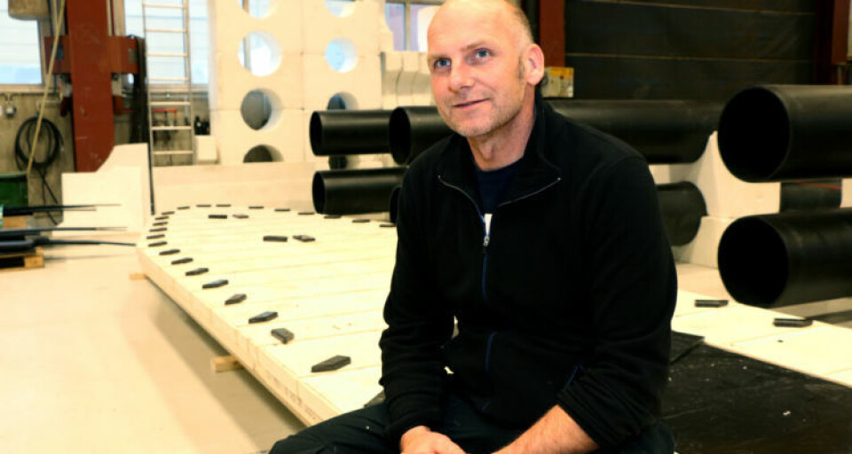Teknisk tegner, Roger Ulriksen. Foto: AKVAgroup.