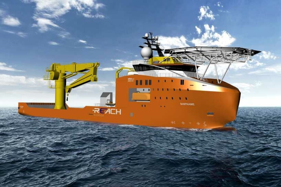 Solstad Offshore kontraherer nytt fartøy hos STX OSV