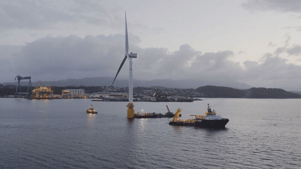 Hywind Scotland. Foto: Statoil.