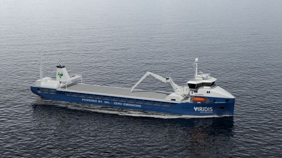 Illustrasjon: Kongsberg Maritime/Viridis Bulk Carriers