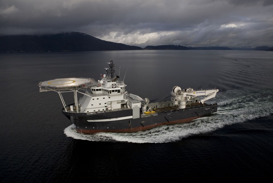 Olympic Triton . Arkivbilde