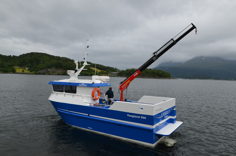 M/S 'Fjordlys' har bl.a. 2 stk. tanker for levendefisk á 1000 liter.